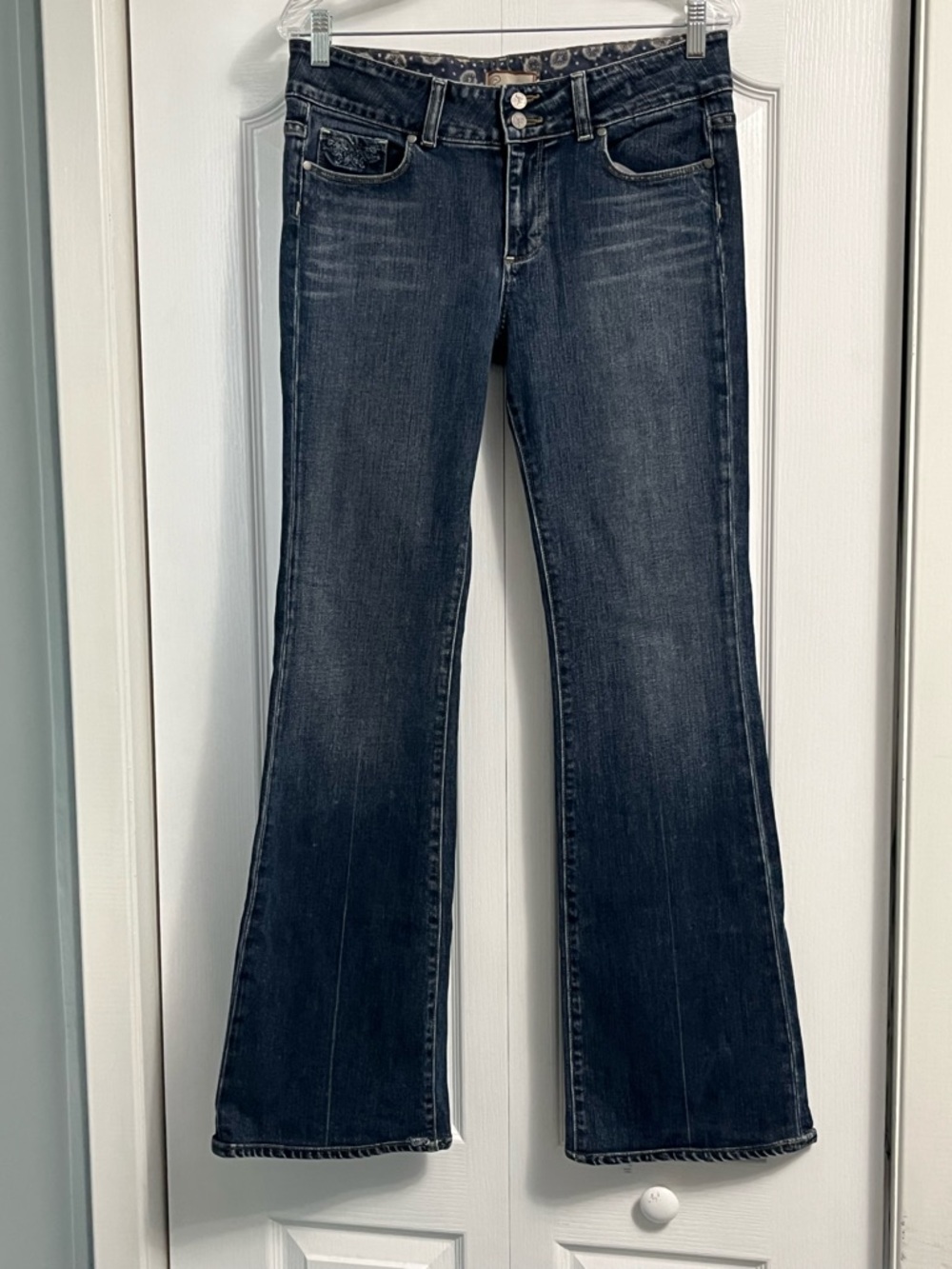 PAIGE Hidden Hills flare bootcut jeans Premium denim women’s size 30